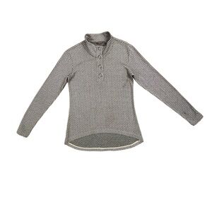 Merrell Indira Snap High Low Activewear Athleisure Diamond Pullover Size Medium